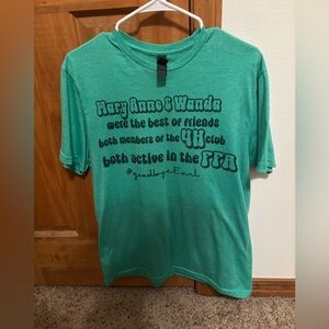 Green Graphic Womens T-Shirt Size Medium - 4H/FFA